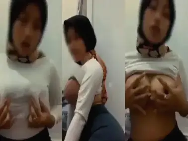 Bokep Hijab Remas Toket Gede Memek Basah poster