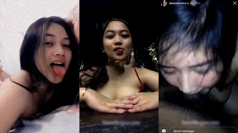 Davina Novira Binal Skandal TikTok Viral 2026 backdrop